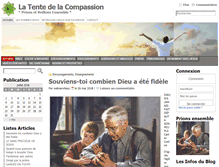 Tablet Screenshot of la-tente.org